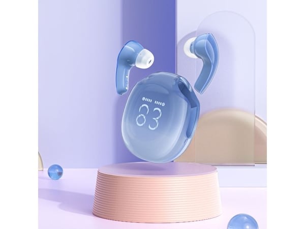Acefast T9 Bluetooth 5.3 trådlösa in-ear hörlurar - blå