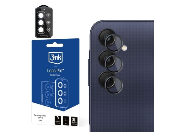 3MK Osłona til Samsung Galaxy A25 5G - 3mk Lens Protection Pro Black