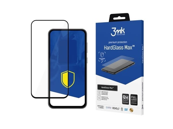 3MK 3mk karkaistu lasi HardGlass MAX Samsung Galaxy S23 FE (SM-S711) musta