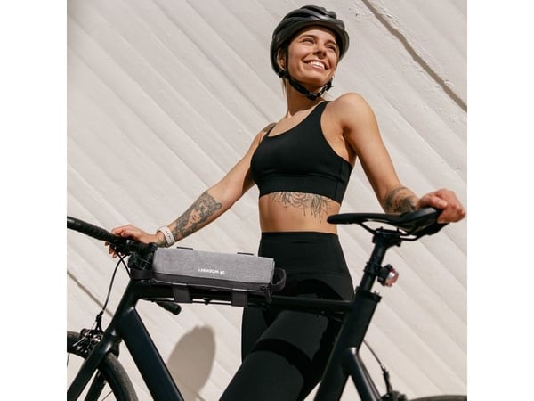 Wozinsky termisk cykelväska för flaskhållare 0,7L grå (monteras på ram eller styre)