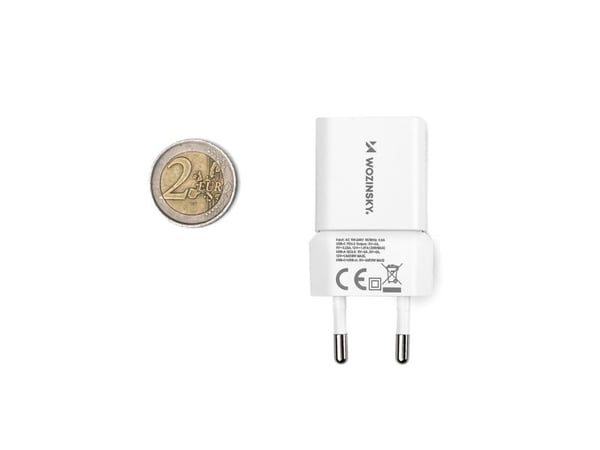 Wozinsky nettlader Wozinsky CMWCW 20W USB-C/USB-A hvit
