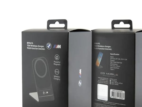 BMW:n laskuri induktio BMDCSMADGPK 15W musta/musta M Edition MagSafe