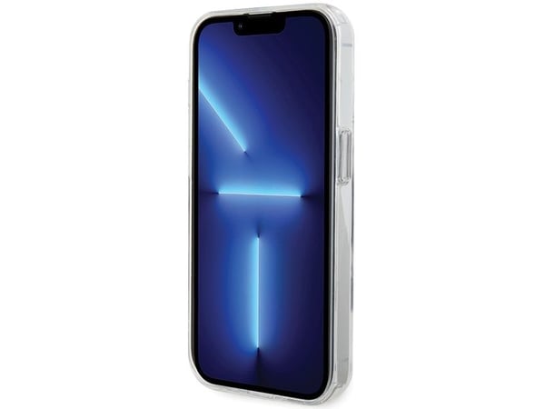 Karl Lagerfeld KLHMP15LHMRSCHH harddeksel med Ring Stand Choupette MagSafe til iPhone 15 Pro 6,1" - hvit/hvit
