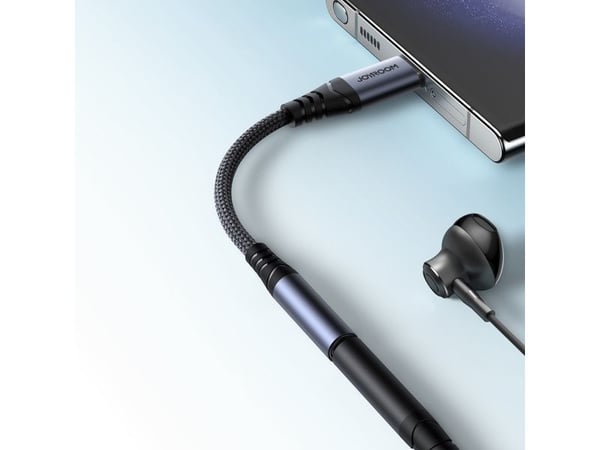 Joyroom AV-adapter DAC SY-C01 USB-C till 3,5 mm mini jack - svart