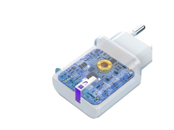 Dudao A20EU nätladdare USB-A 18W – vit