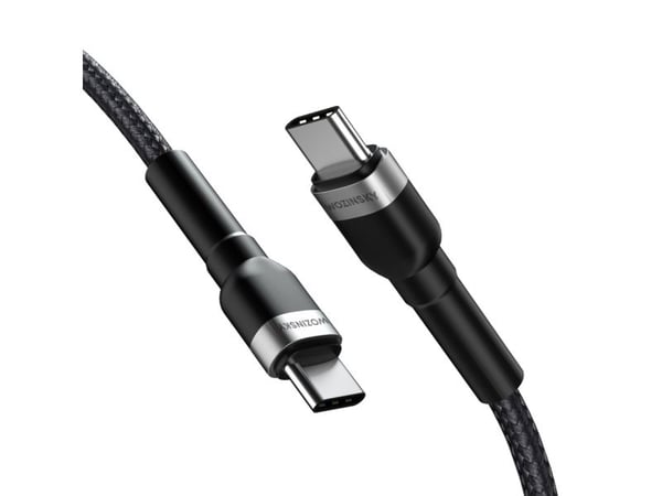 Wozinsky USB-C till USB-C kabel 2 m svart (5907769308741)