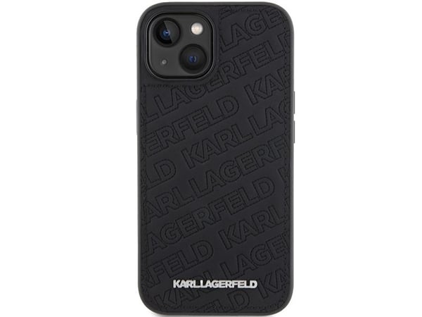 Case Karl Lagerfeld PU Quilted Pattern Case for iPhone 15 Black
