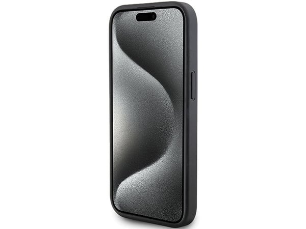 Case Karl Lagerfeld PU Quilted Pattern Case for iPhone 15 Black
