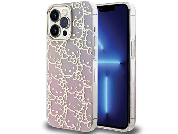 Hello Kitty HKHCP15LHCHPEP iPhone 15 Pro 6,1" hårdskal IML Gradient Electrop (rosa/pink)