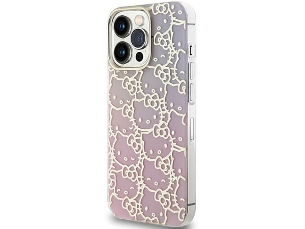 Hello Kitty HKHCP15LHCHPEP iPhone 15 Pro 6,1" hårdskal IML Gradient Electrop (rosa/pink)