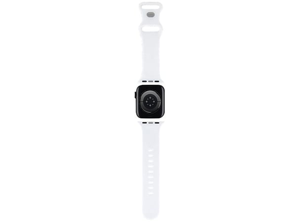 Hello Kitty reim til Apple Watch 38/40/41mm svart/svart silikon med sløyfer og striper
