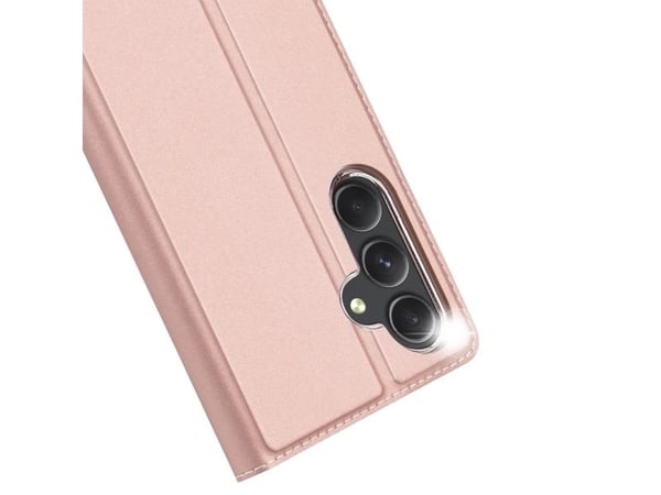Dux Ducis Skin Pro-deksel til Samsung S24+ (plus) med flippdeksel – rosa