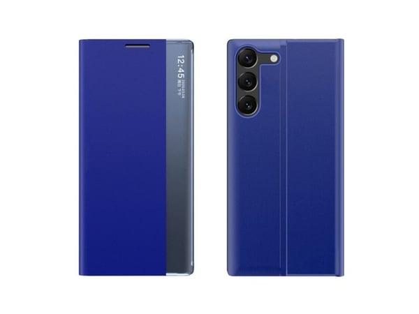 Hurtel New Sleep View-deksel til Xiaomi POCO C65 / Redmi 13C med klaff - blå