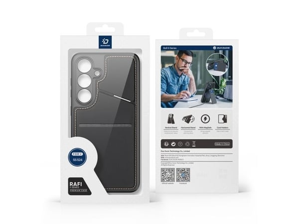 Rafi II Mag-etui for Samsung S24 - svart