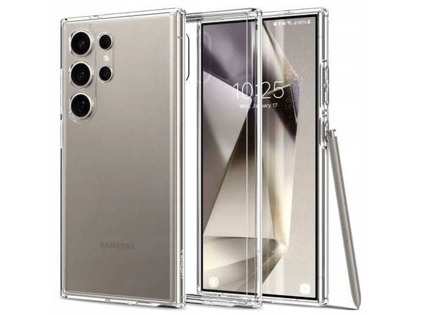 Spigen Ultra Hybrid deksel til Samsung Galaxy S24 Ultra - gjennomsiktig