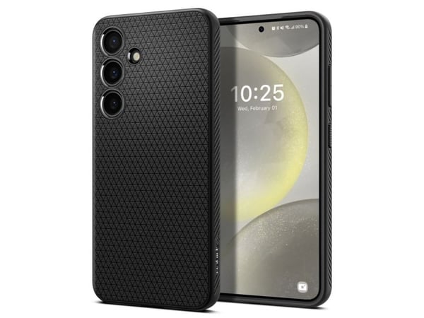 Spigen Liquid Air deksel til Samsung Galaxy S24 - matt svart