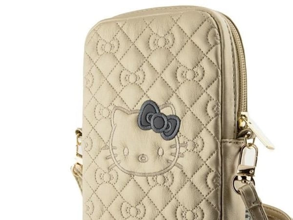 Hello Kitty tikattu rusetit hihna (HKPBPEKHBPD) kultaa