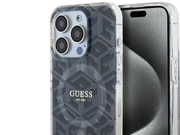 Etui Guess IML GCube MagSafe na iPhone 15 Pro Max - lajittelu