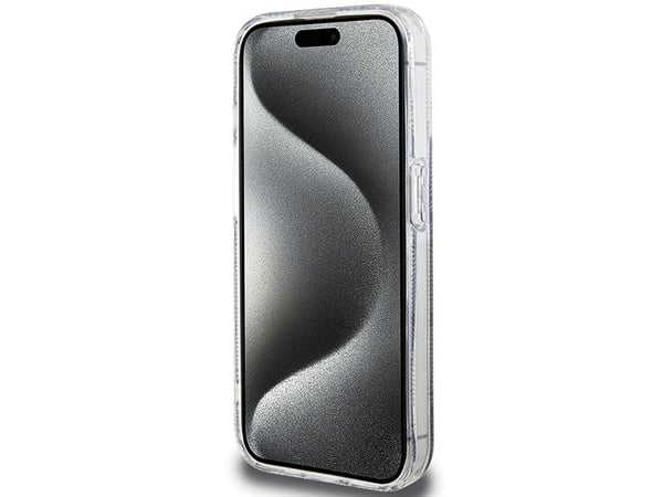 Etui Guess IML GCube MagSafe til iPhone 15 Pro Max - sortering