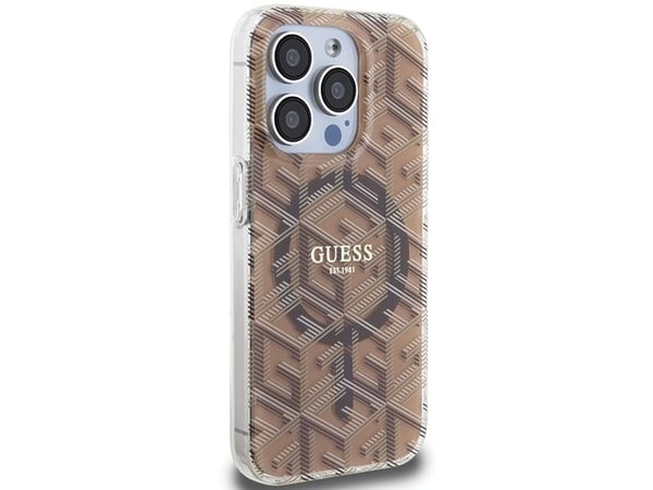 Guess IML GCube MagSafe-etui till iPhone 15 Pro Max