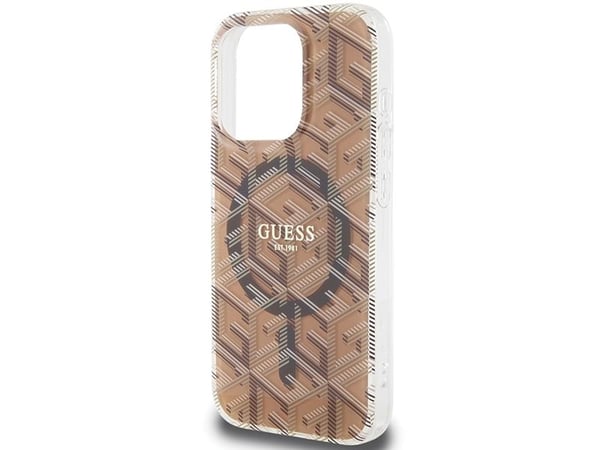 Guess IML GCube MagSafe-etui till iPhone 15 Pro Max