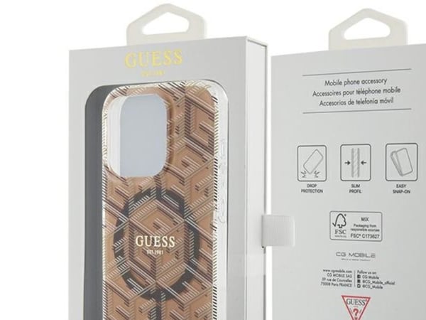 Guess IML GCube MagSafe-etui till iPhone 15 Pro Max
