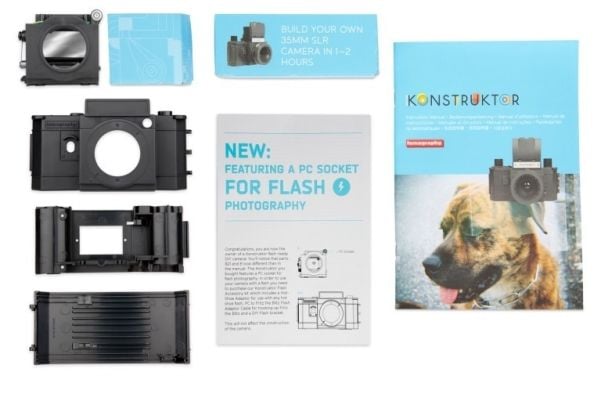 Lomography Konstruktor F, Valokuvaus, Musta