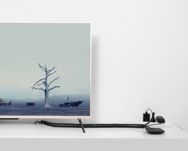 Ugreen LP121-deksel kabelorganisator 30818 1,5 m - svart