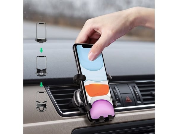 UGREEN LP228 autoteline säleikölle (musta)