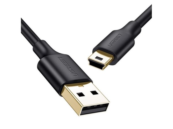 Ugreen USB-kabel Ugreen-kabel USB - mini USB 480 Mbps 3 m svart (US132 10386)