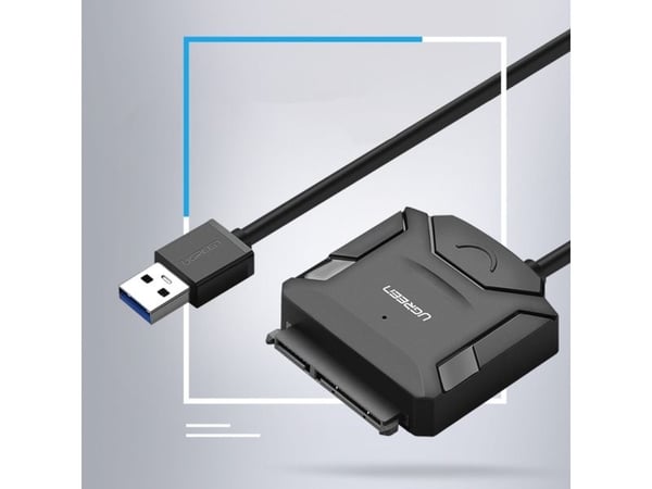 Ugreen lommeadapter USB 3.0 - SATA UGREEN for 2,5\'/3,5\' stasjoner