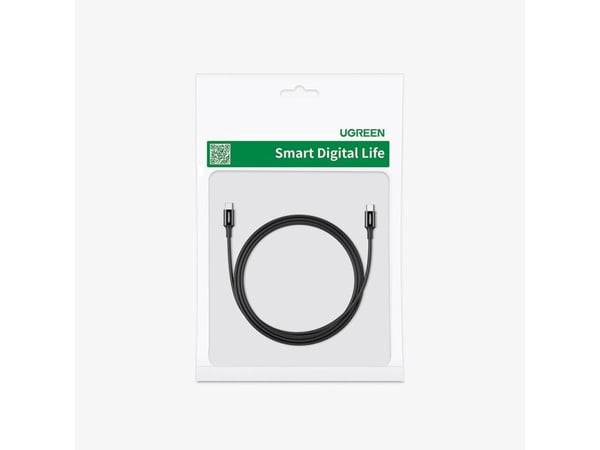 Ugreen US300 USB-C / USB-C 480Mb/s 5A 2m kabel - svart