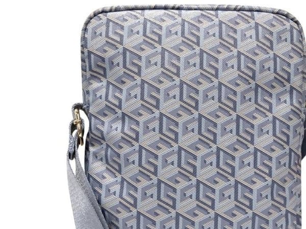 Guess tablettfodral Guess Torba GUTB10HGCFSEB 10" blå/blue GCube Stripe