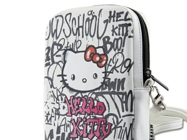 Sondag barnebalo Hello Kitty HKPBPDGPHE hvit/hvit graffiti