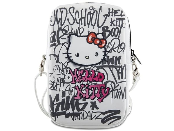 Sondag barnebalo Hello Kitty HKPBPDGPHE hvit/hvit graffiti