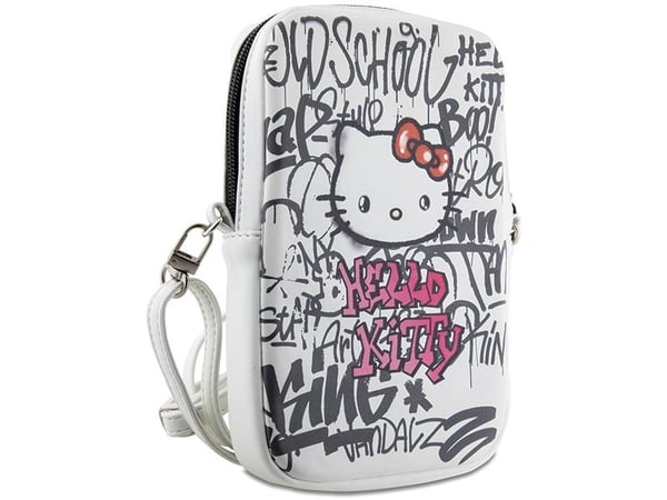 Sondag barnebalo Hello Kitty HKPBPDGPHE hvit/hvit graffiti