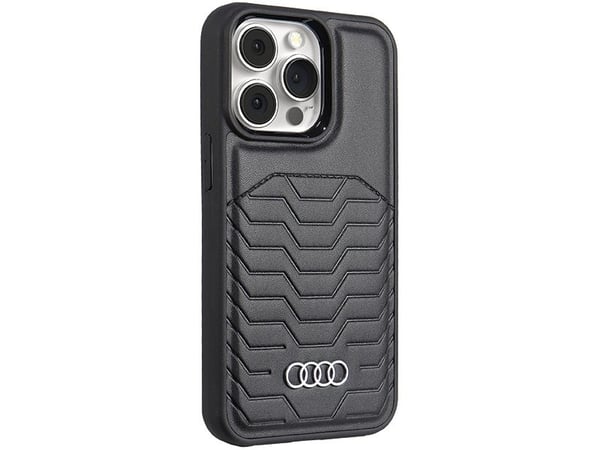 Hurtel Audi syntetisk lær-etui med MagSafe til iPhone 13 Pro/13 - svart