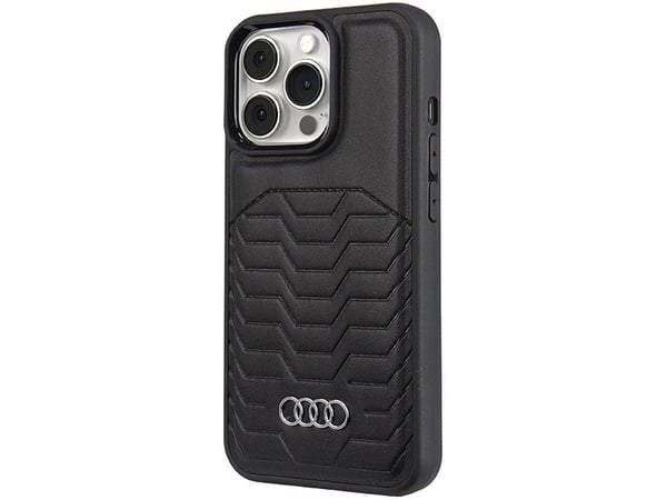 Hurtel Audi syntetläderfodral med MagSafe för iPhone 13 Pro/13 - svart