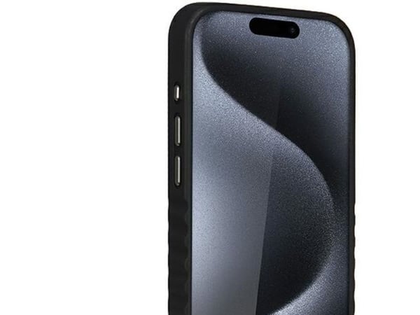 Audi syntetläder-skal med MagSafe för iPhone 15 Pro - svart