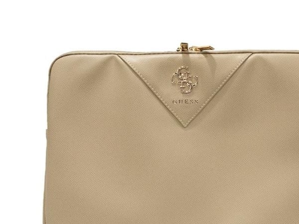 Guess Sleeve GUCS14ZPGSTEGD 14" gold/light gold Triangle 4G