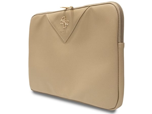 Guess Sleeve GUCS14ZPGSTEGD 14" gold/light gold Triangle 4G