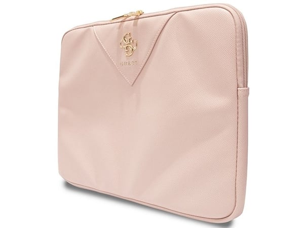 Etui Guess Guess Sleeve GUCS14ZPGSTEGP 14" rosa/rosa trekant 4G