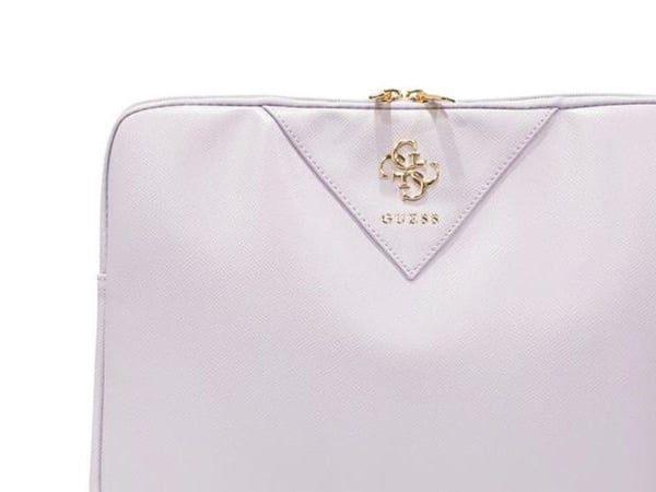 Guess Guess Triangle 4G sleeve-etuifor laptop 13"/14" (lilla)