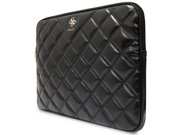 Guess Sleeve-etuiet GUCS14ZPSQSSGK 14" svart/quiltet 4G