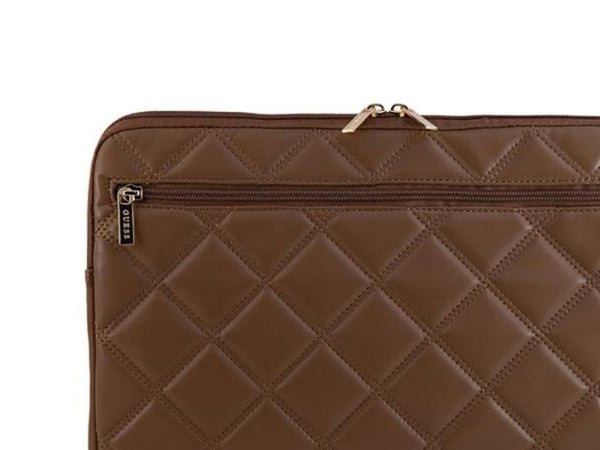 Guess Quilted 4G Sleeve-etui - for notebook 13" / 14" (brun)