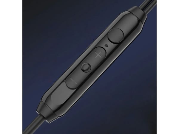 Dudao X1PROT in-ear hodetelefoner med kabel USB-C 1,2 m - svarte