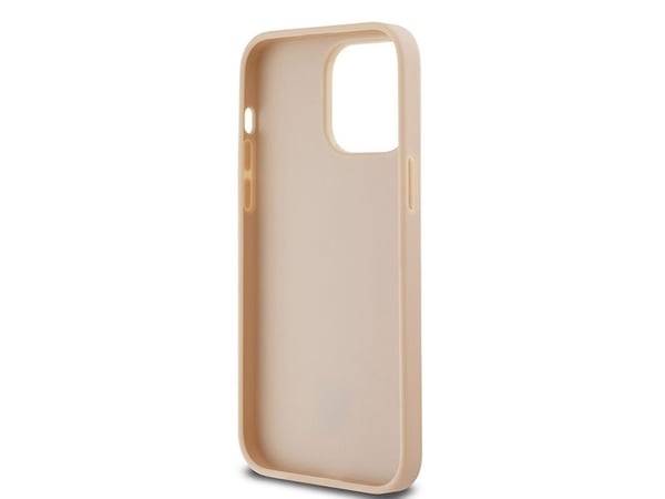 DKNY DKHCP14XPCPTSSP mobilskal till iPhone 14 Pro Max 6.7" rosa hardcase läder rutigt monomönster & tryckta ränder