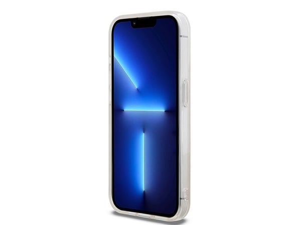 DKNY DKHMP13LHCPTSP iPhone 13 Pro / 13 6.1" vaaleanpunainen / vaaleanpunainen kovakotelo IML Checkered Mono kuvio &amp; painetut raidat MagSafe