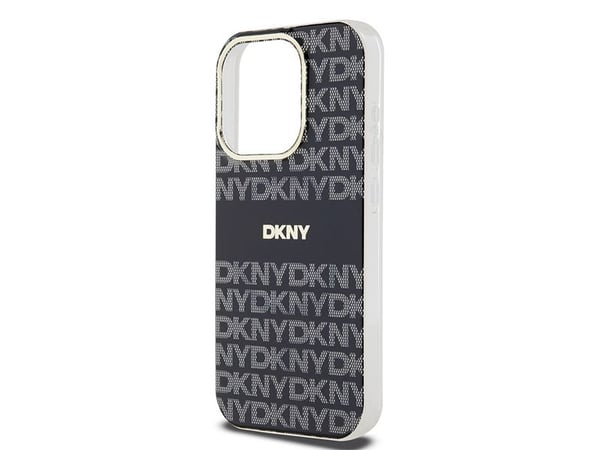 DKNY kovakotelo iPhone 14 Pro Max 6,7" sort hårdt cover IML Mono &amp; Stripe MagSafe IML Mono &amp; Stripe MagSafe