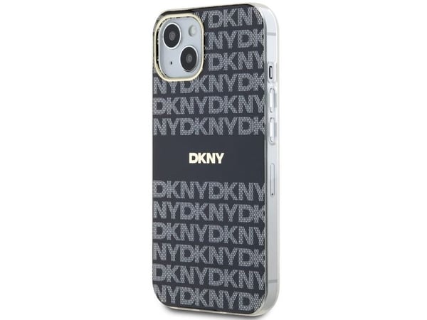 DKNY DKNY DKHMP15MHRHSEK iPhone 15 Plus / 14 Plus 6.7" czarny/black hardcase IML Mono & Stripe MagSafe